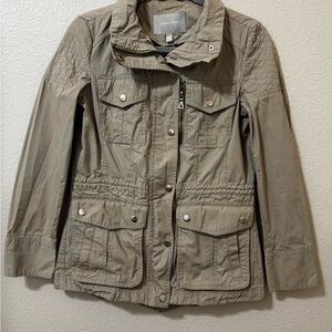 Banana Republic Utility Jacket in Tan
